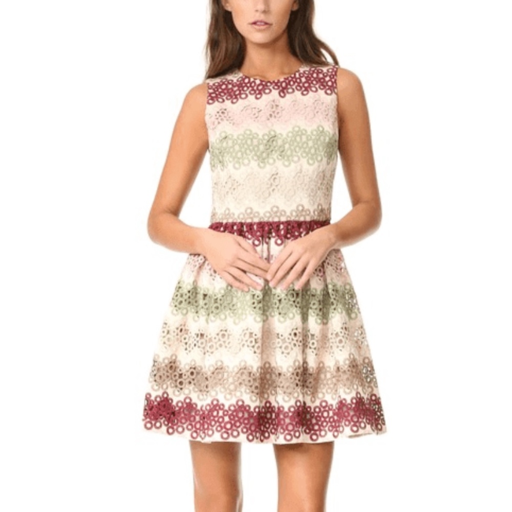 alice + olivia Joyce A-Line Dress